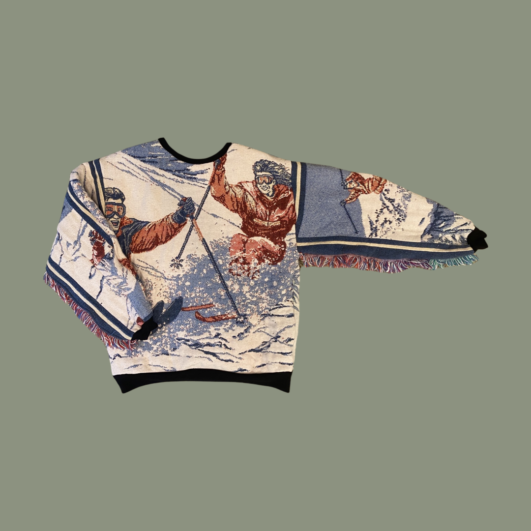 Skier Tapestry Sweatshirt