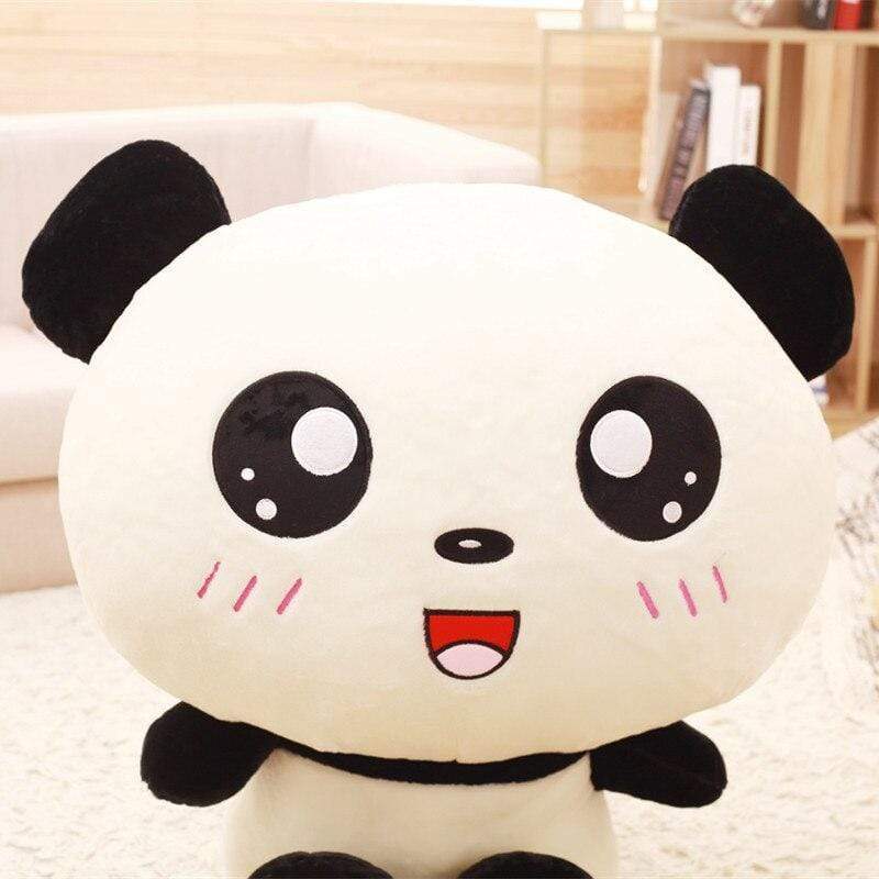 Kawaii Big Head Panda Plush