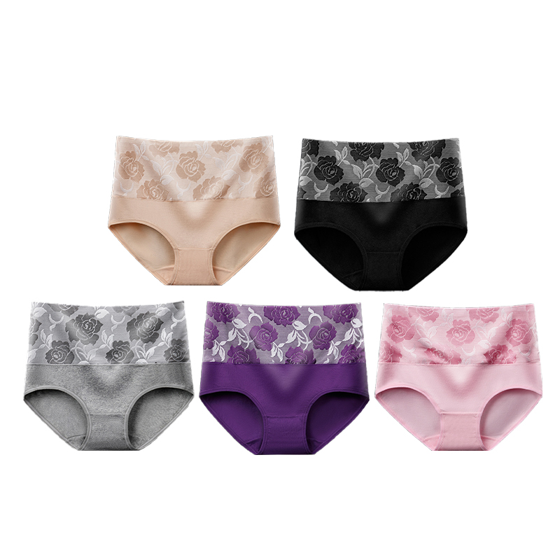 ✨Buy 1 Get 5(5pcs)✨Plus Size Cotton High Waist Panties