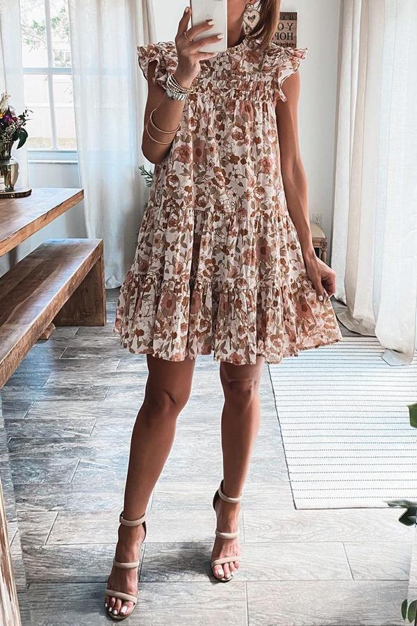 Romantic Floral Doll Dress