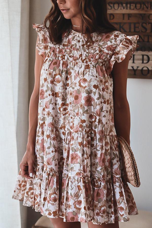 Romantic Floral Doll Dress