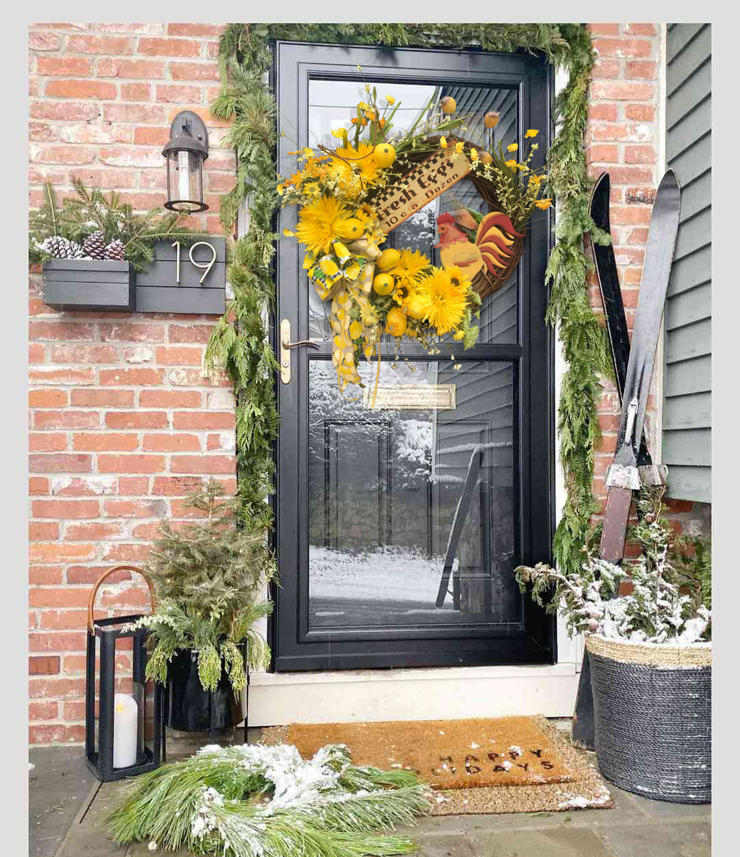 🐔Farmhouse Country Kitchen Wreath🐣