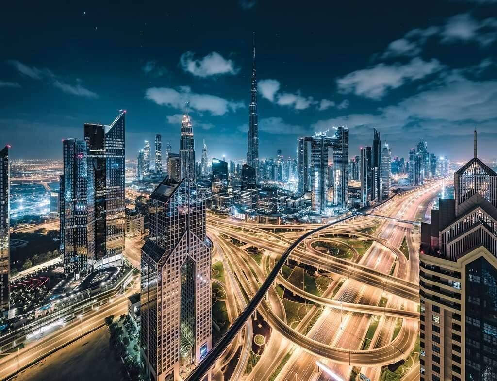 View of Dubai 2000 Piece Puzzle