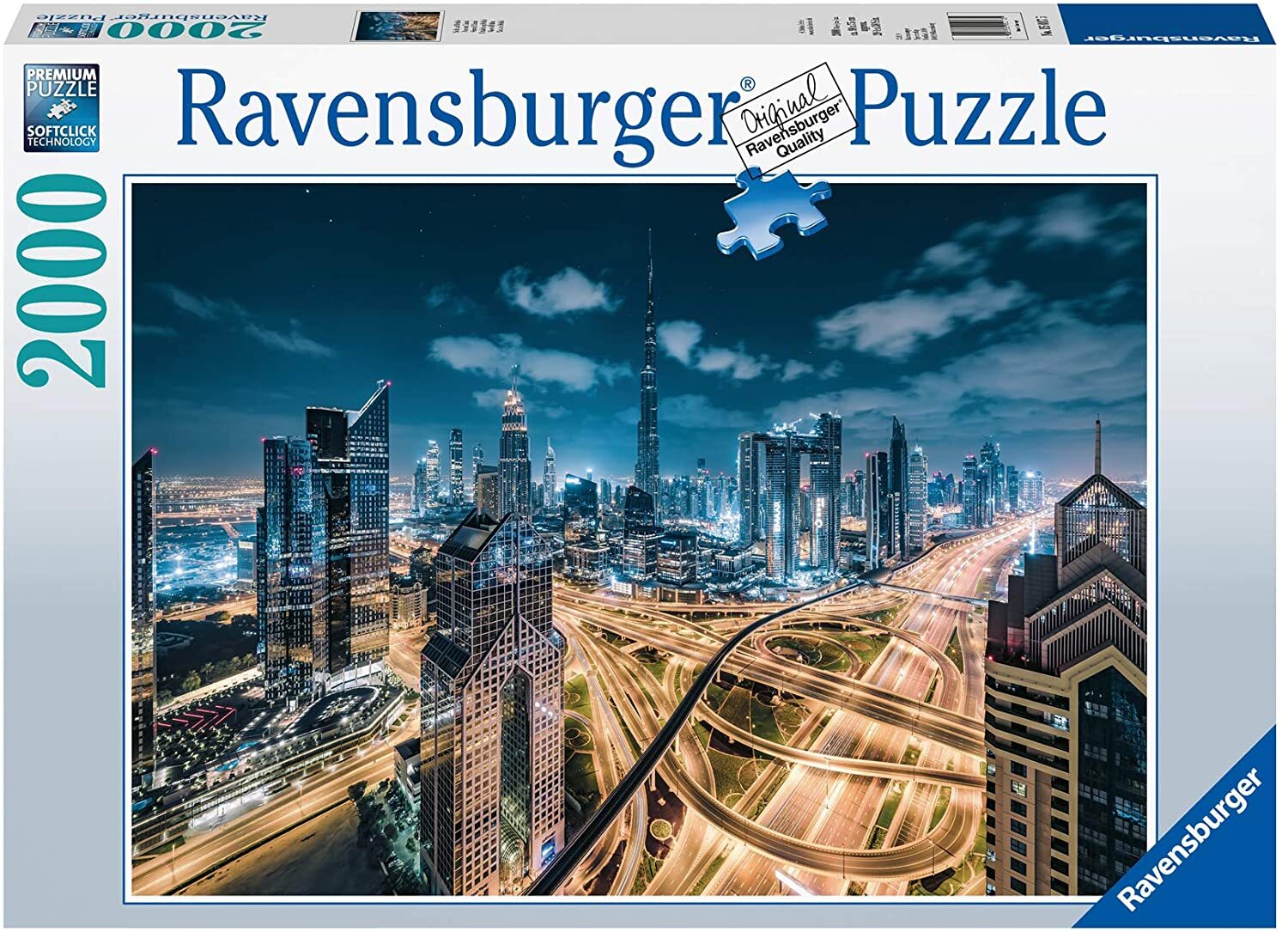 View of Dubai 2000 Piece Puzzle