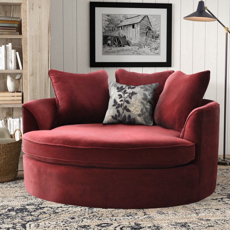 61'' Wide Barrel Chair